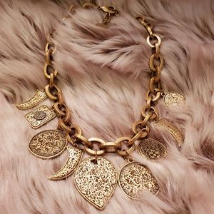 Vince Camuto Charm Crystal Necklace